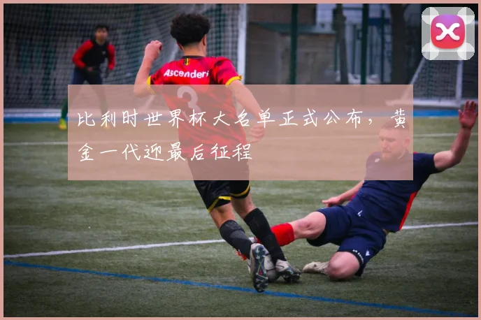 比利时世界杯大名单正式公布，黄金一代迎最后征程