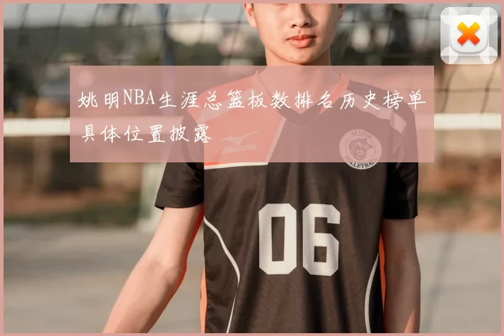 姚明NBA生涯总篮板数排名历史榜单具体位置披露